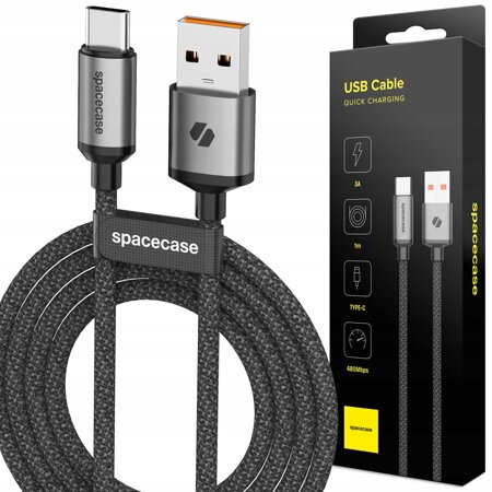 Spacecase USB-C Cable 1M 3A CL03